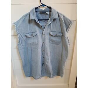 Cotton Heritage Sleeveless Motorcycle Ride It Like You Stole It Shirt